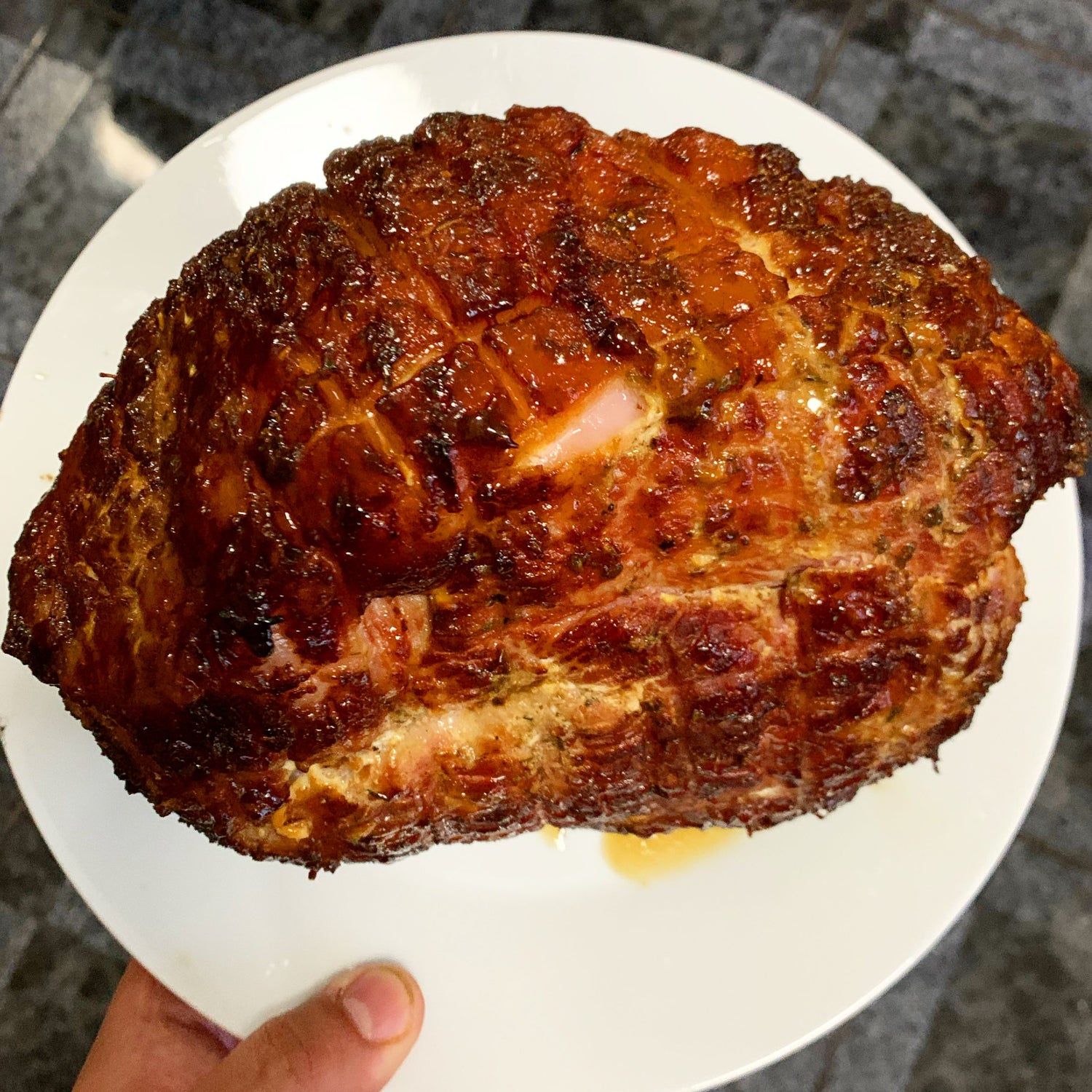 Smoke Roasted Ham