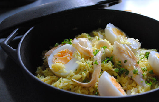  A Kedgeree Breakfast with Bradley Smoked Ling