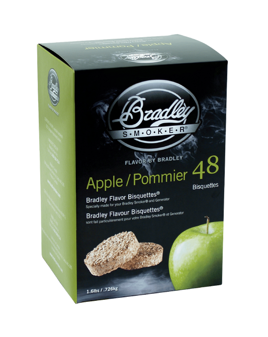 Äppelbisquetter för Bradley Smokers