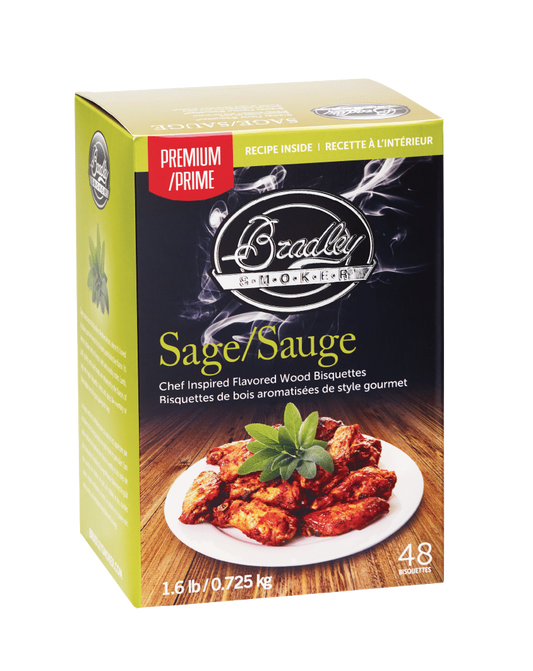 Sage Bisquettes för Bradley Smokers