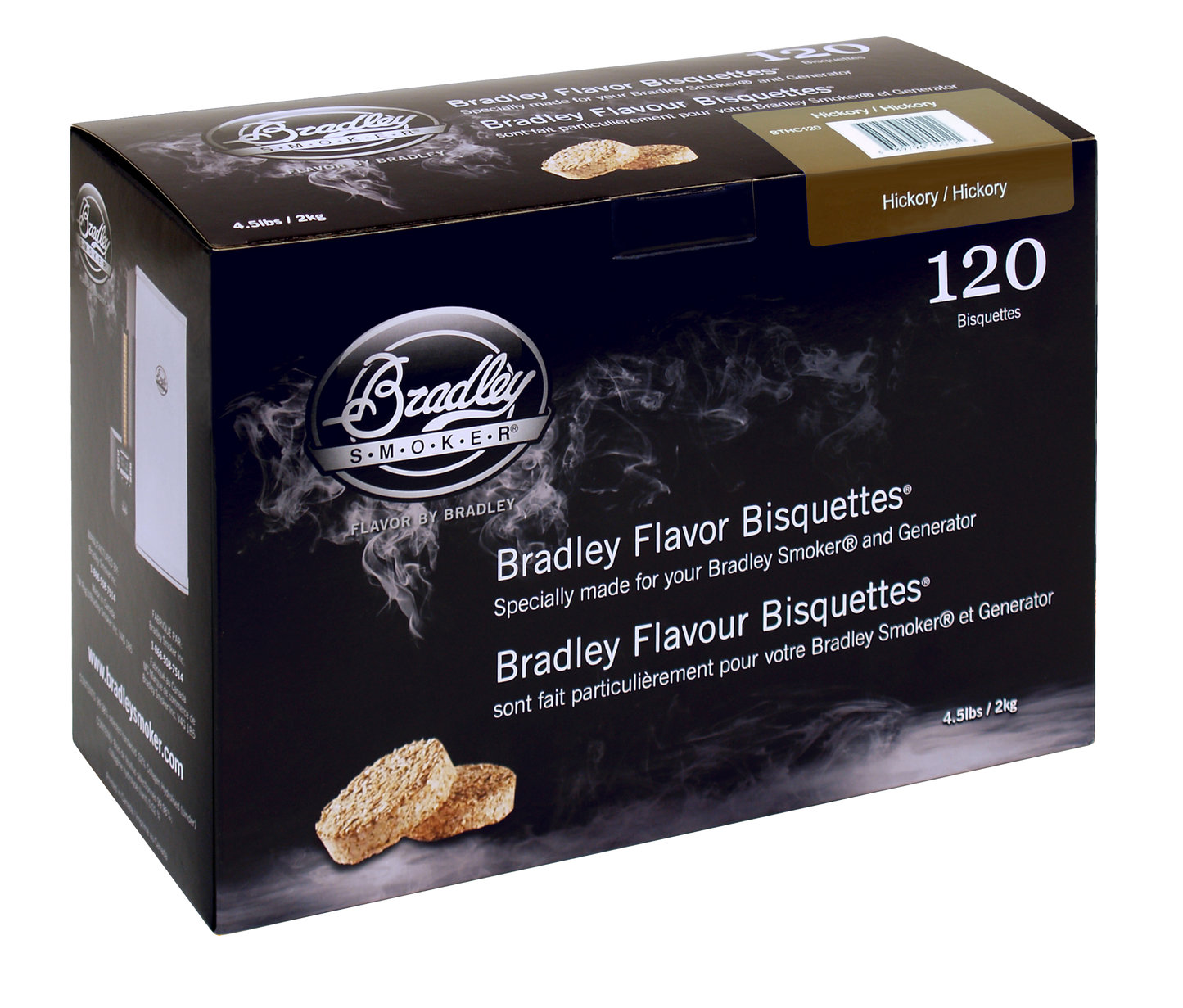 Hickory Bisquettes för Bradley Smokers