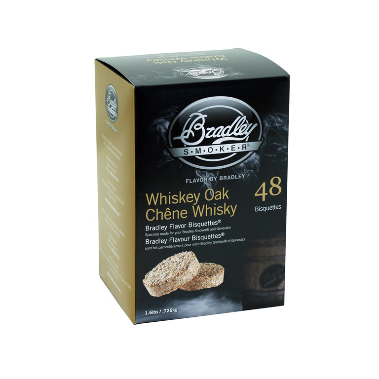Whisky Oak Bisquettes för Bradley Smokers