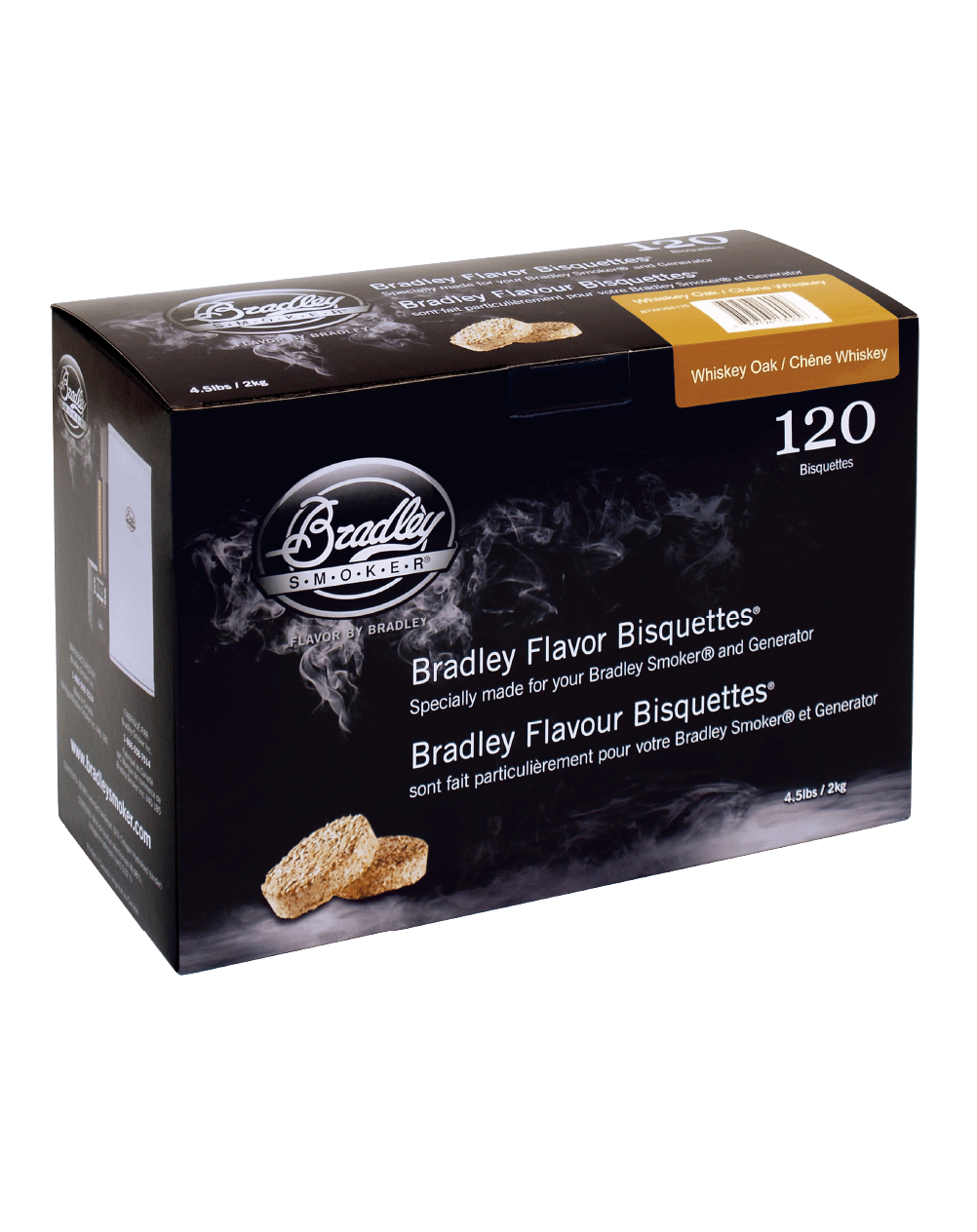 Whisky Oak Bisquettes för Bradley Smokers