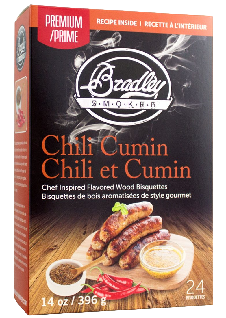 Chili Cummin Bisquettes för Bradley Smoker