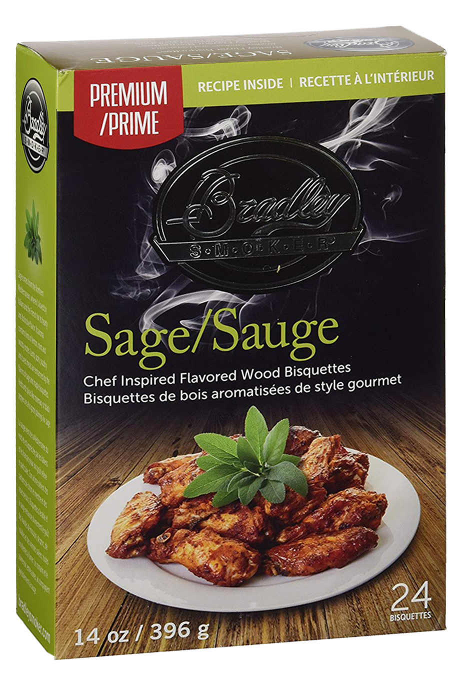 Sage Bisquettes för Bradley Smokers